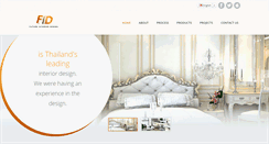 Desktop Screenshot of fid-interior.com